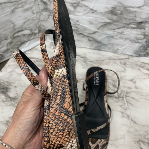 Alfani Snakeskin Eadyn Wedge Sandals size 9 - Picture 5 of 7